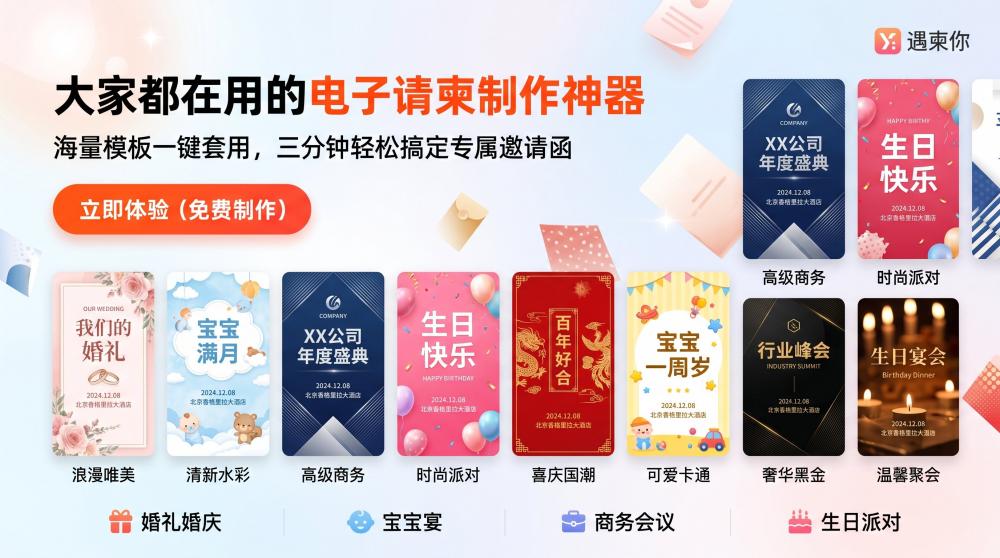 年会邀请函设计指南！拿捏高级感，让你的年会氛围感拉满
